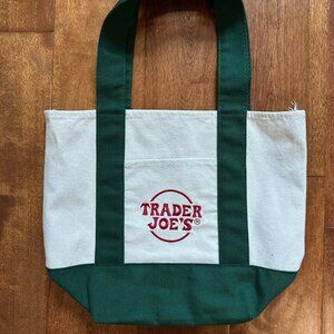 Trader Joe's Mini Canvas Tote Bag